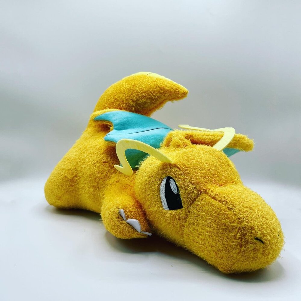 Pokemon Dragonite Kutsurogi Time Super Big Plush